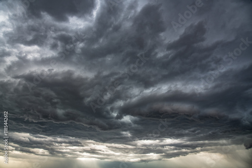 Summer storm clouds in the sky