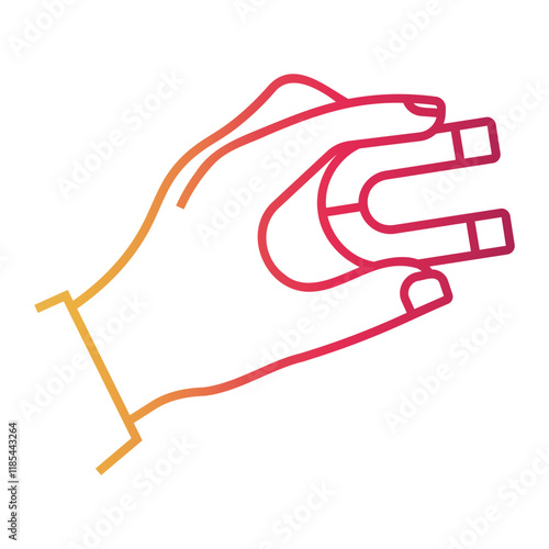 marketing Line Gradient Icon