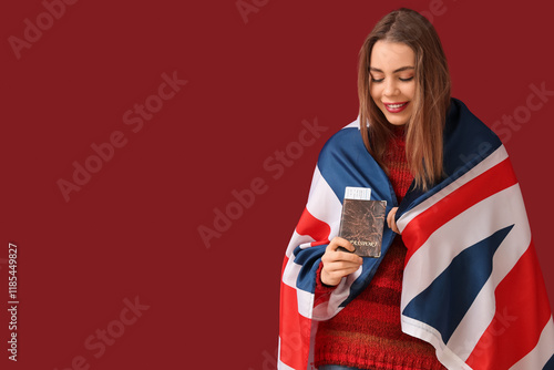Beautiful young happy woman...