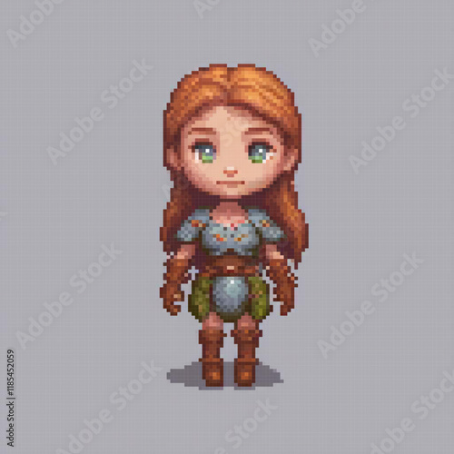 Zeldas epic adventure in Breath of the Wild, captured in pixel art.