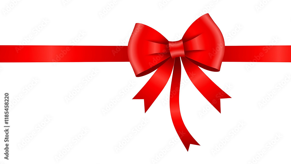 Red Satin Ribbon with Bow – Elegant Gift Wrap Decoration PNG on Transparent Background Red Satin Ribbon with Bow – Elegant Gift Wrap Decoration PNG on Transparent Background