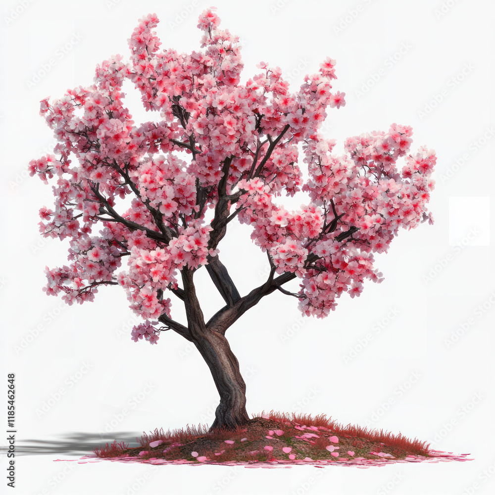 Naklejka premium cherry blossom tree