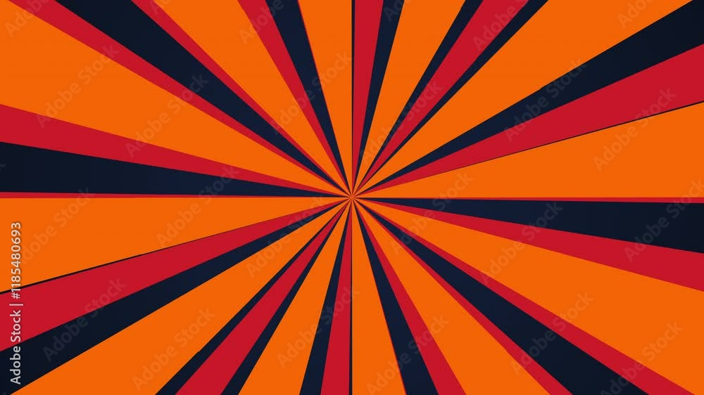 Abstract sunburst background with radiating orange, red, and navy blue stripes. Perfect for dynamic digital content, modern designs, posters, and creative branding projects Abstract sunburst background with radiating orange, red, and navy blue stripes. Perfect for dynamic digital content, modern designs, posters, and creative branding projects
