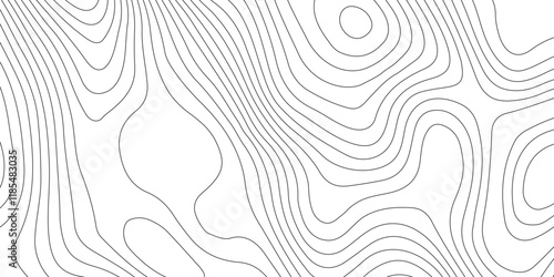 Abstract topographic contours map background,geography contour map linear background vector illustration.