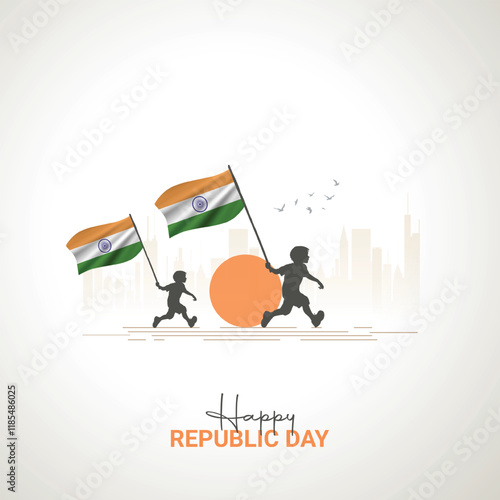 India Republic Day Creative Design for Social Media Post