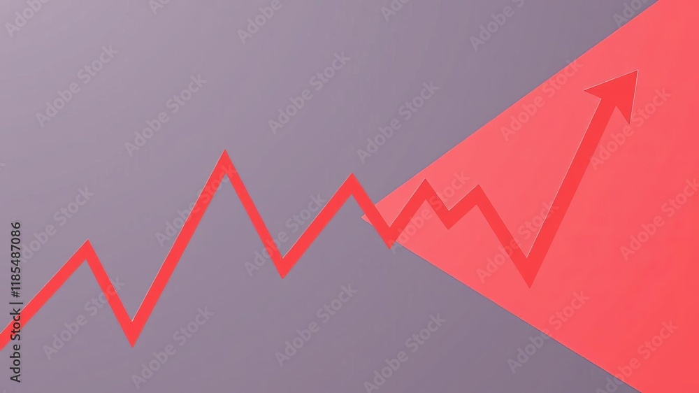 Minimal vector illustration symbolizing business crash and failure, bankruptcy crisis, market decline with abstract graphs and falling stocks, falling stocks, symbol Minimal vector illustration symbolizing business crash and failure, bankruptcy crisis, market decline with abstract graphs and falling stocks, falling stocks, symbol