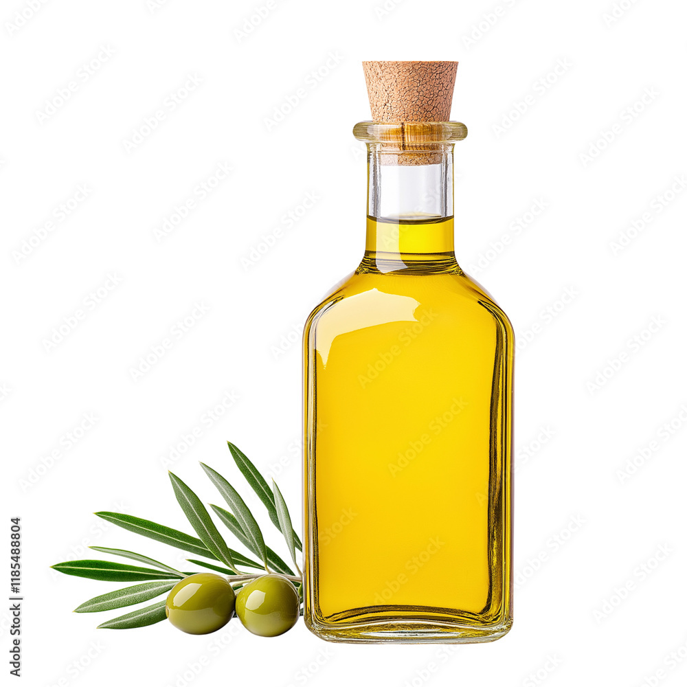 bottle of oil with olives isolated on white bottle of oil with olives isolated on white