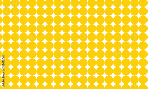 abstract yellow big dot pattern suitable for background.