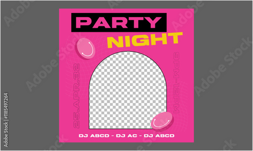 Party Night Socials Media