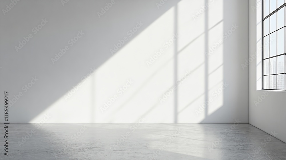 Sunlit Empty Room Minimalist Interior Design Sunlit Empty Room Minimalist Interior Design