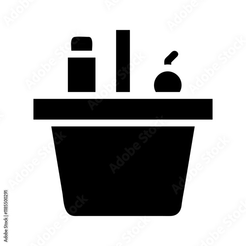 camping solid black_solid_Basket-29