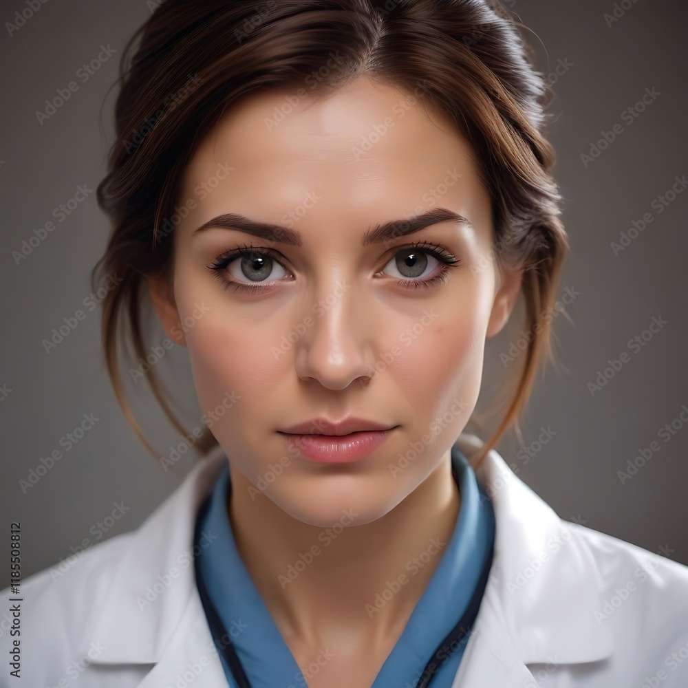 Portrait of Female doctor Portrait of Female doctor