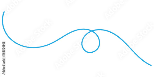 Set of blue thread icons. blue long thread icon. eps 10.