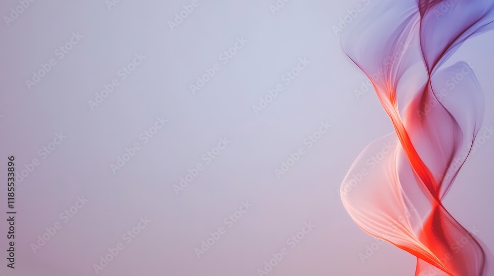 Abstract Flowing Gradient Red Orange Purple Swirls Abstract Flowing Gradient Red Orange Purple Swirls