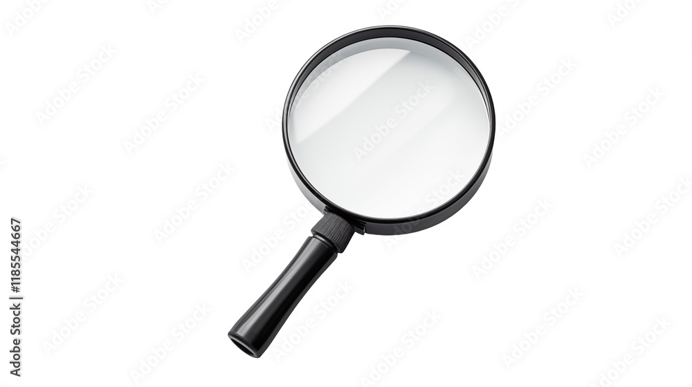 Magnifying Glass on a transparent background Magnifying Glass on a transparent background