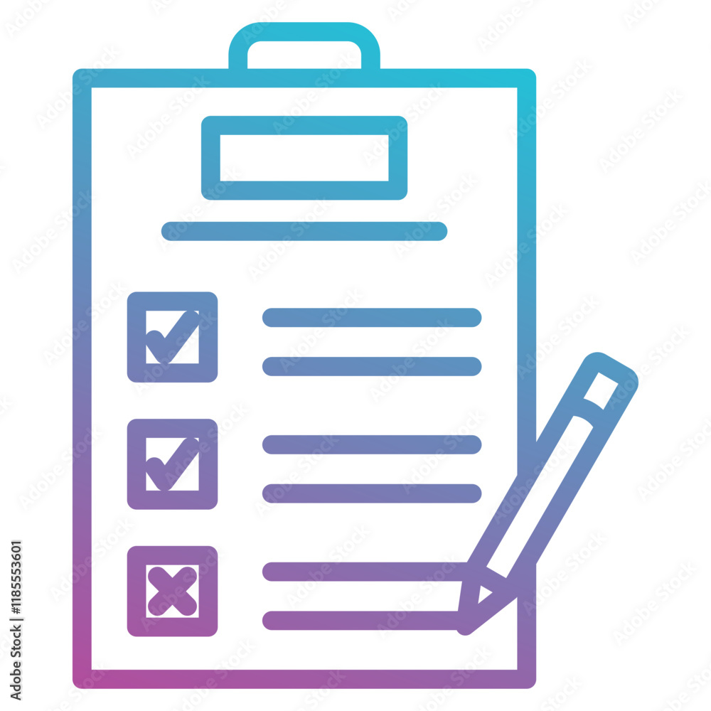 Delivery list icon element for design Delivery list icon element for design