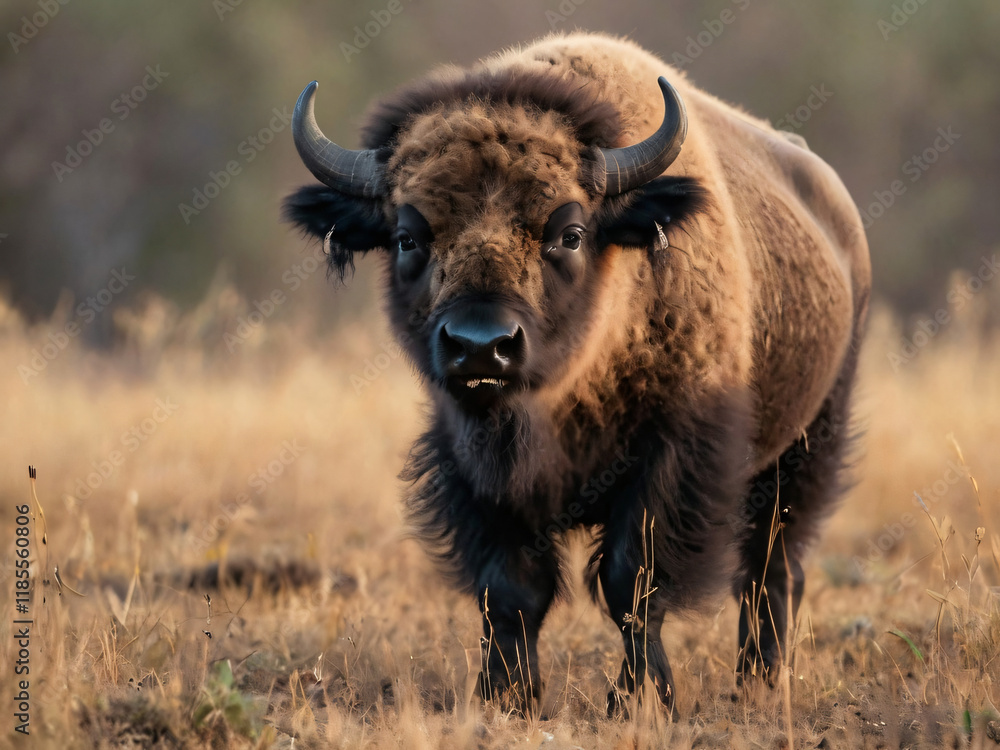 buffalo in the field buffalo in the field