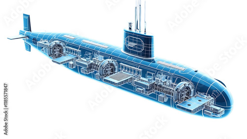 Navy Submarine Supply Chain Diagram engineering