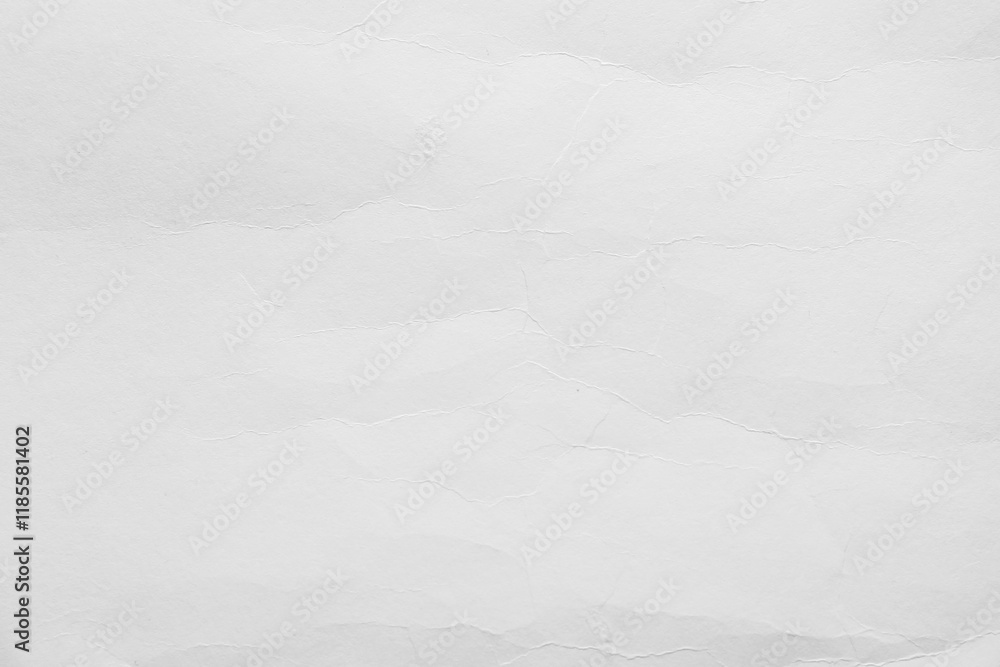 Fototapeta premium Sheet of white paper, closeup