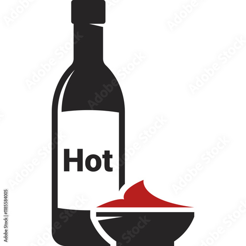 Simple vector icon sauce