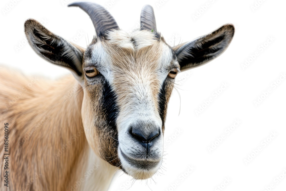 High Resolution Visual of Goat, CloseUp, Isolated on Transparent Background, Png Format High Resolution Visual of Goat, CloseUp, Isolated on Transparent Background, Png Format