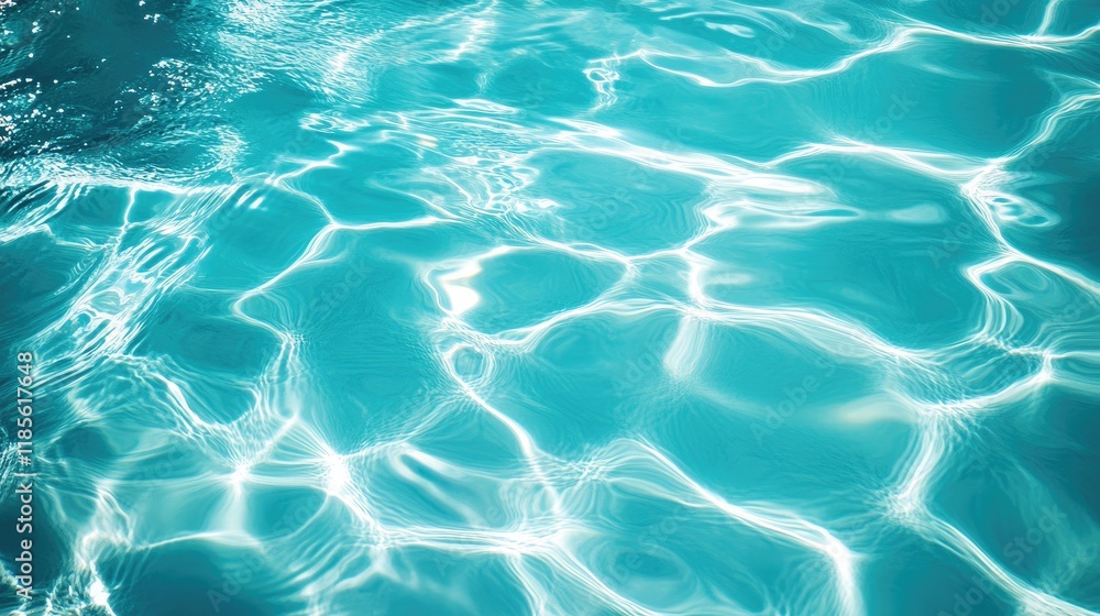 Light blue swimming pool water texture with ripples and reflections creating a serene and tranquil aquatic scene for relaxation and leisure Light blue swimming pool water texture with ripples and reflections creating a serene and tranquil aquatic scene for relaxation and leisure