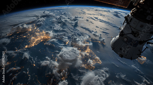 Fototapeta Naklejka Na Ścianę i Meble -  earth in space