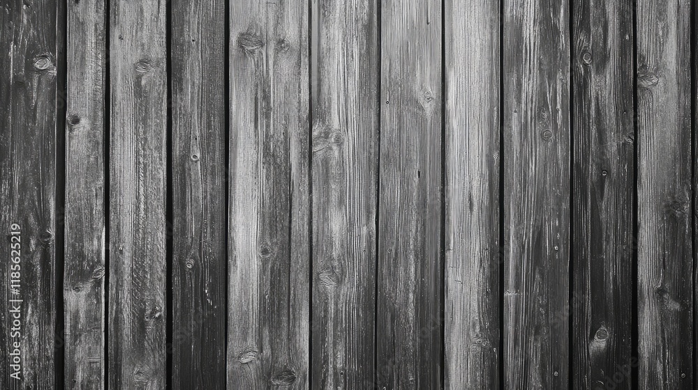 Fototapeta premium Weathered Gray Rustic Wooden Wall Background for Textures and Design Projects