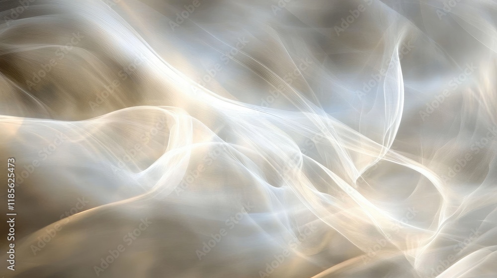 Obraz premium Abstract Soft Wave Motion Background for Creative Projects and Visual Design Use