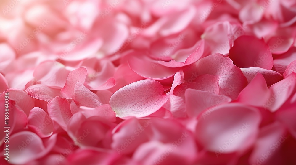 Obraz premium Soft pink lotus petals with a blurred background creating an elegant floral texture for backgrounds or design elements.