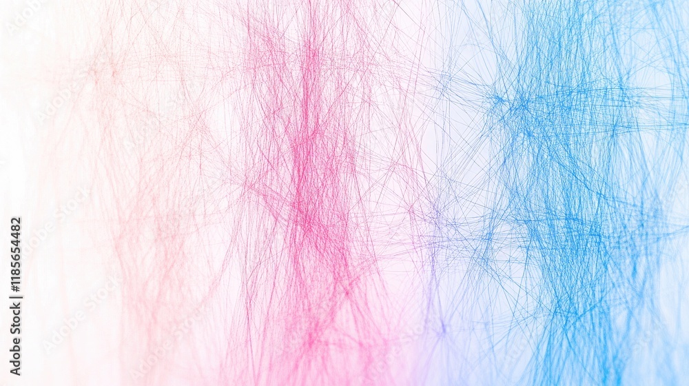 A graphic representation of intersecting lines forming a complex web pattern, rendered in soft pastels against a white backdrop, evoking creativity and modernity. A graphic representation of intersecting lines forming a complex web pattern, rendered in soft pastels against a white backdrop, evoking creativity and modernity.