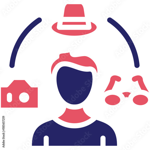 Hipster Lifestyle vector icon illustration of Lifestyles iconset.