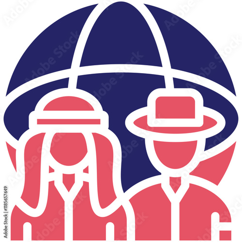 Culture vector icon illustration of Lifestyles iconset.