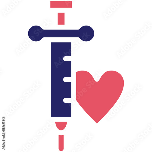 Adrenaline vector icon illustration of Lifestyles iconset.