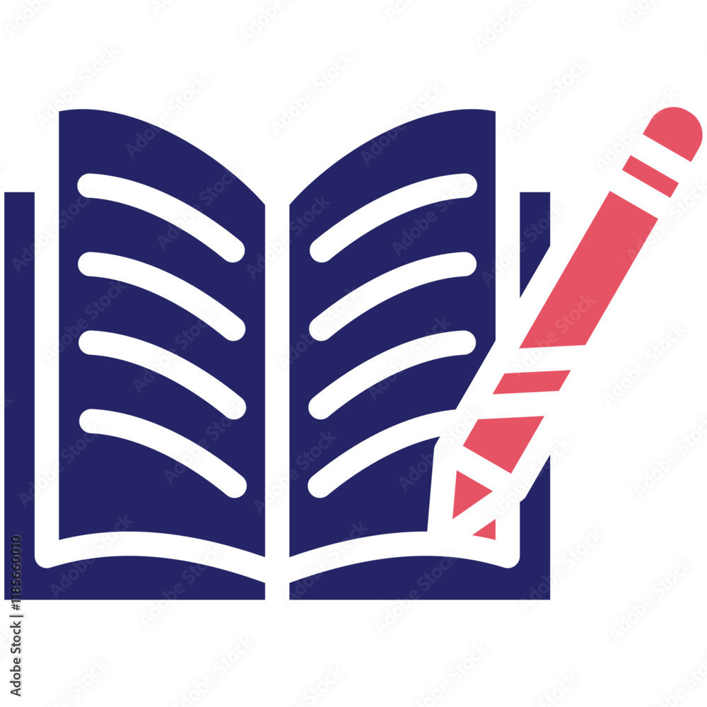 Literary Work vector icon illustration of Literature iconset. Literary Work vector icon illustration of Literature iconset.