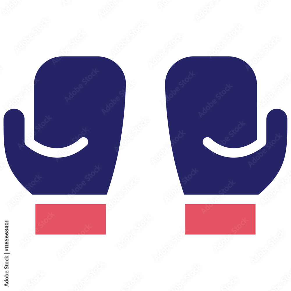 Gloves vector icon illustration of Soccer iconset.