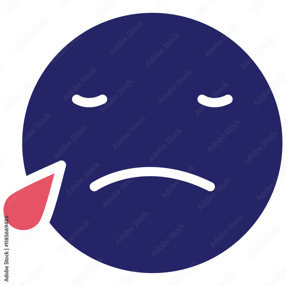 Sad vector icon illustration of Funeral iconset. Sad vector icon illustration of Funeral iconset.