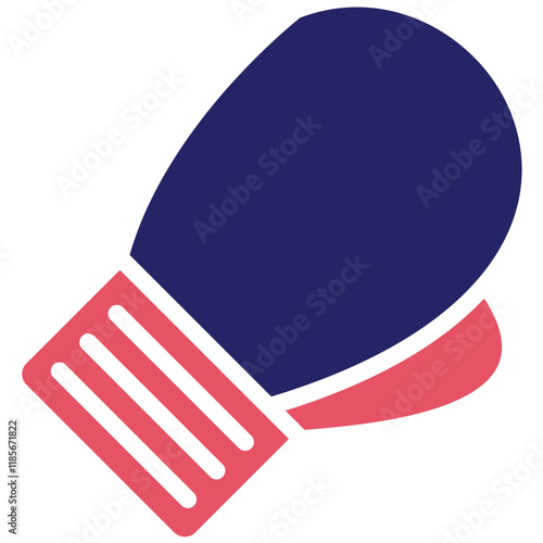 Glove vector icon illustration of Pilates iconset.
