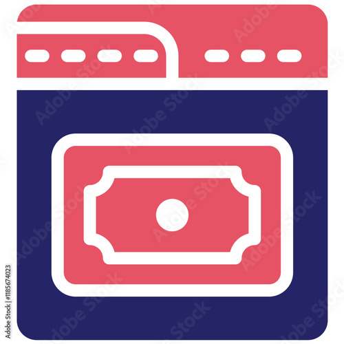 Money Laundering vector icon illustration of Corruption iconset.