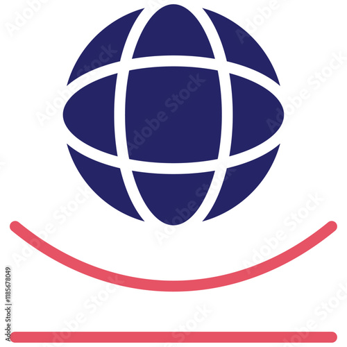 Network Resilience vector icon illustration of Networking iconset.