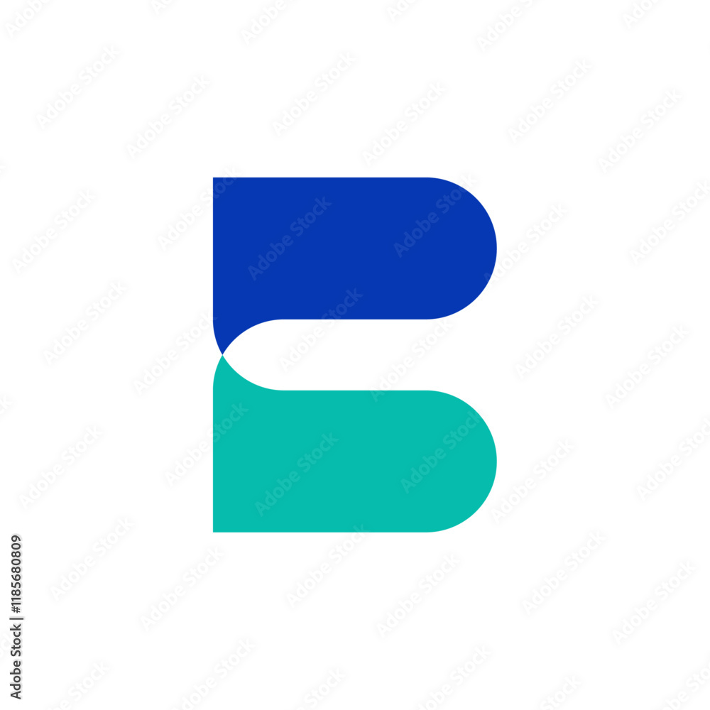letter B logo. Modern and minimalist letter B logo. logo for all kind of business letter B logo. Modern and minimalist letter B logo. logo for all kind of business