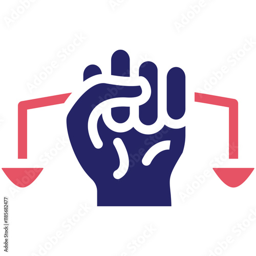 Civil Law vector icon illustration of Law & Legislation iconset.