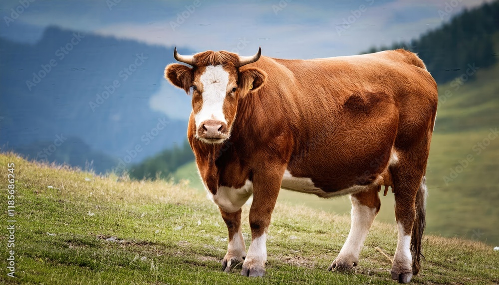 Cow picture, cow wallpaper, Grazing Dairy Cow in Pastoral Landscape, cow images Cow picture, cow wallpaper, Grazing Dairy Cow in Pastoral Landscape, cow images