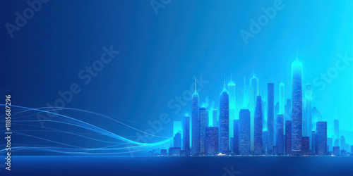 Dreamlike Futuristic Cityscape