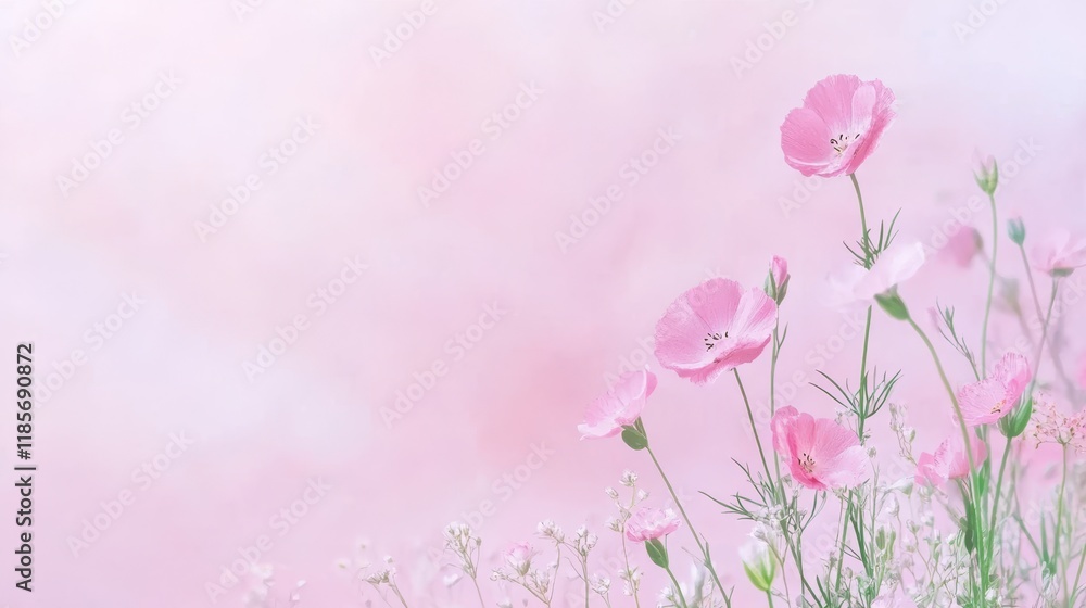 Obraz premium Pink Flower Dream