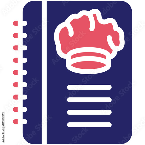 Recipe vector icon illustration of Catering iconset.