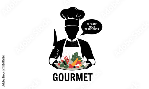 Food and Food Truck vector clipart icon