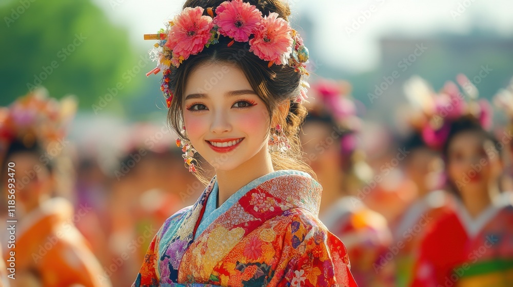National Foundation Day Parades in Kyoto with Traditional Attire National Foundation Day Parades in Kyoto with Traditional Attire