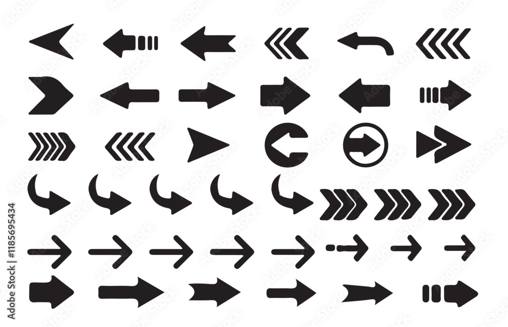 Arrows set. Arrow icon collection. Set different arrows. Collection different arrows sign. Black vector arrows icons – stock vector Arrows set. Arrow icon collection. Set different arrows. Collection different arrows sign. Black vector arrows icons – stock vector