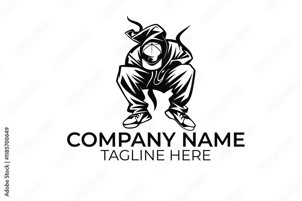 Fototapeta premium bull terrier logo